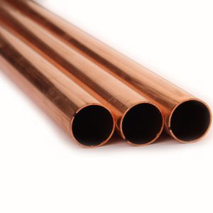 لوله مسی شاخه، سایز 7.8 اینچ ( 22.22میلی متر )، ضخامت 0.028 اینچ ( 0.71 میلی متر )